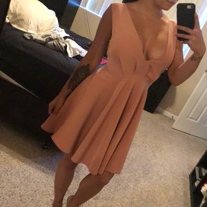 Blush pink dress